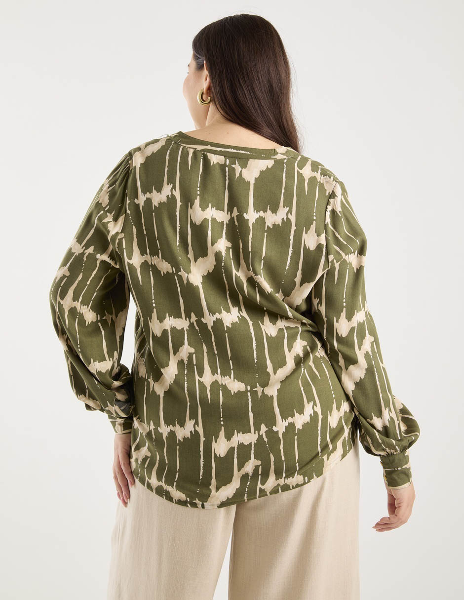 Blusa manga larga para mujer 6