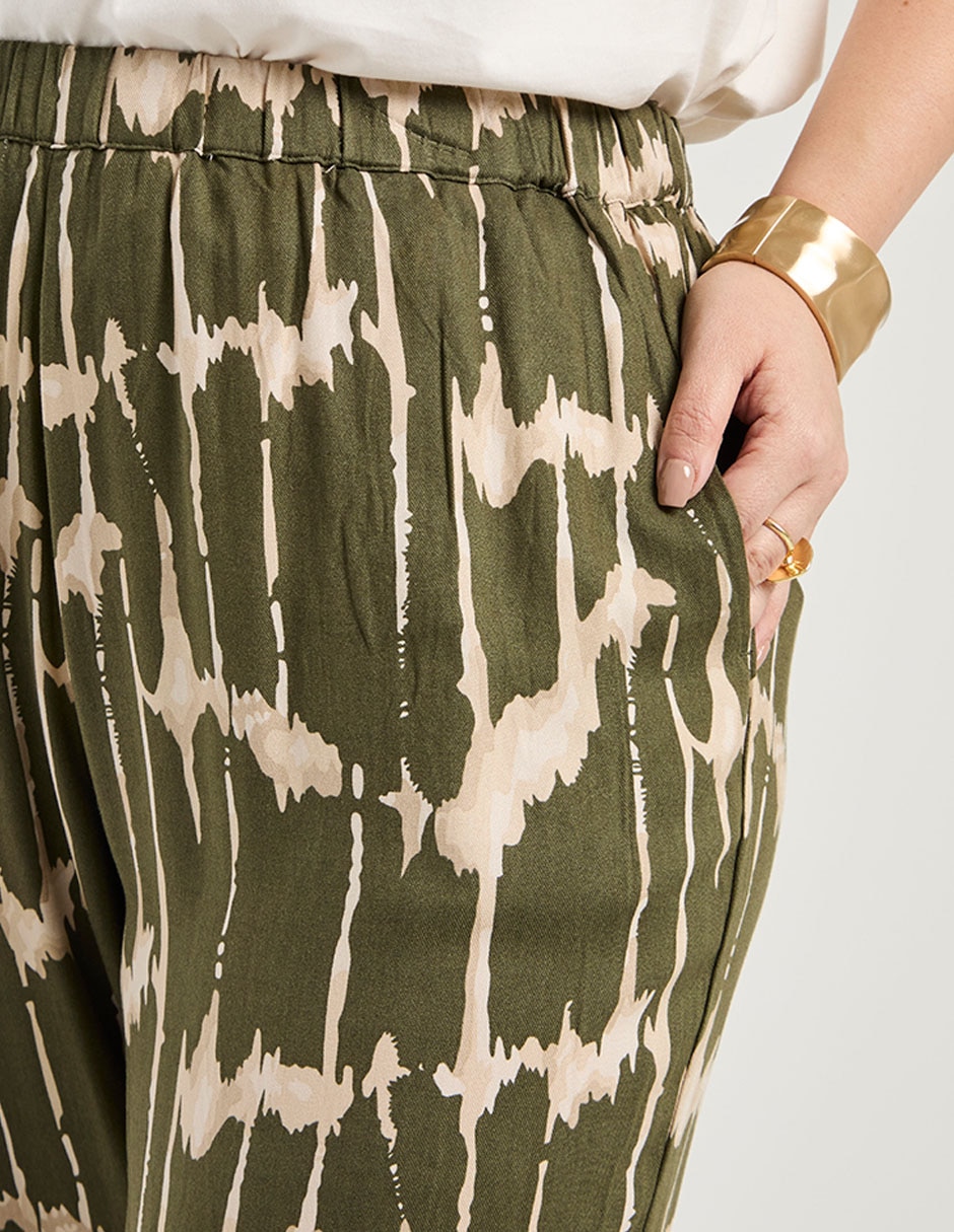 Pantalón relaxed amplio para mujer 5