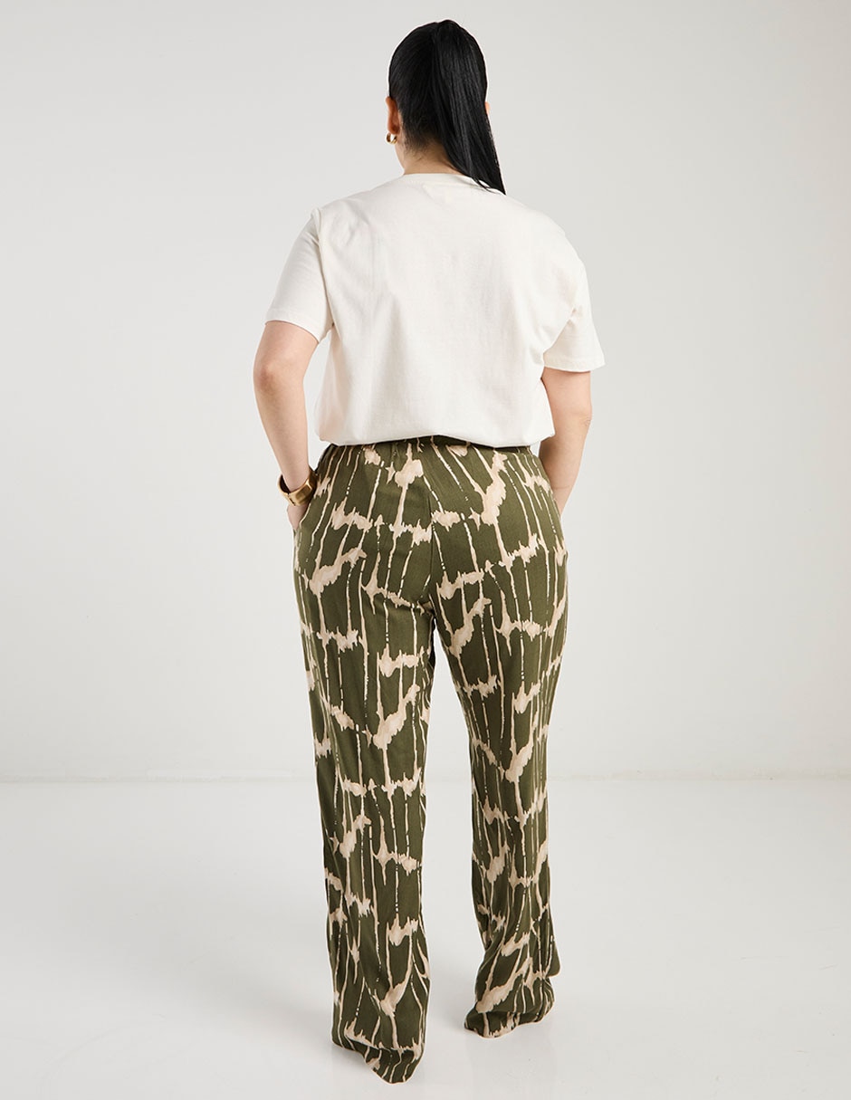 Pantalón relaxed amplio para mujer 6