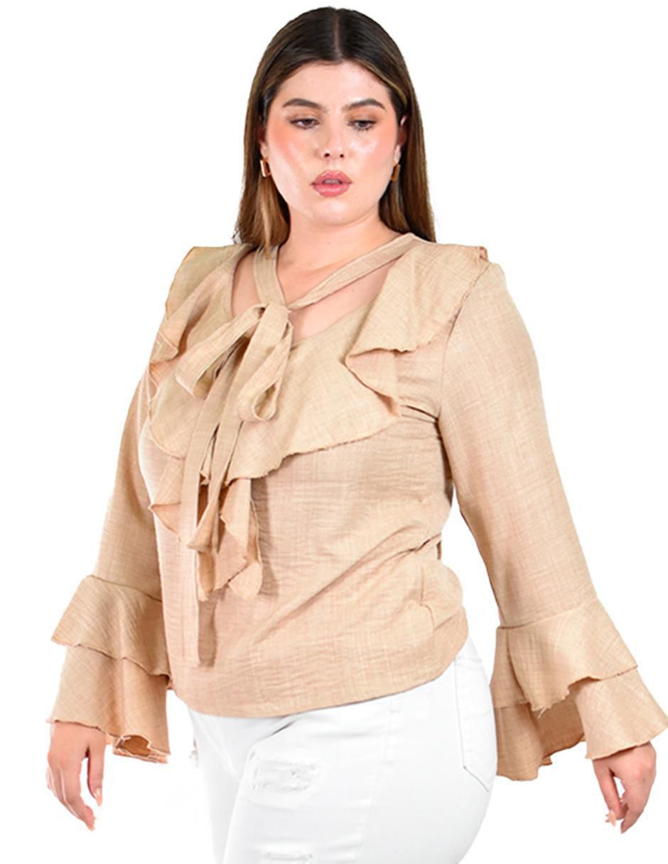 Blusa manga larga para mujer 2