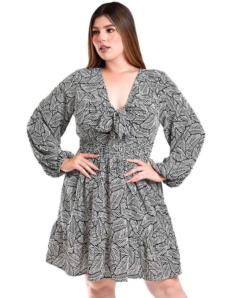 Vestido corto casual para mujer