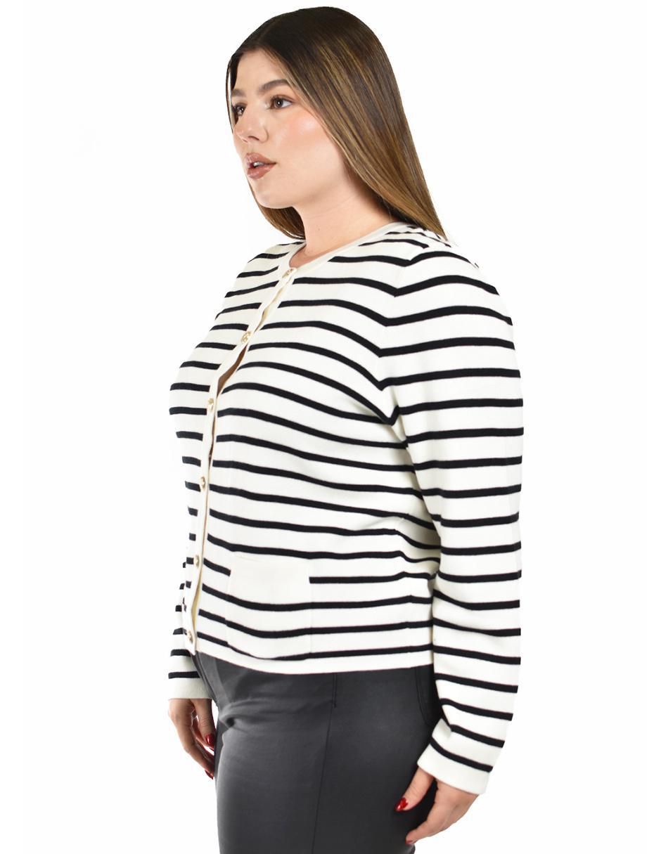 Suéter cuello redondo para mujer 2