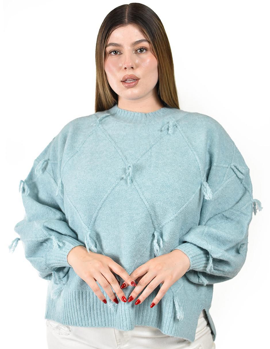 Suéter cuello redondo para mujer Suéter cuello redondo para mujer