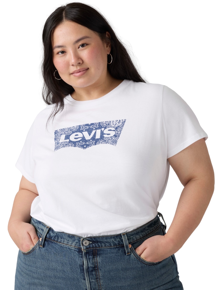 Playera manga corta cuello redondo para mujer 3