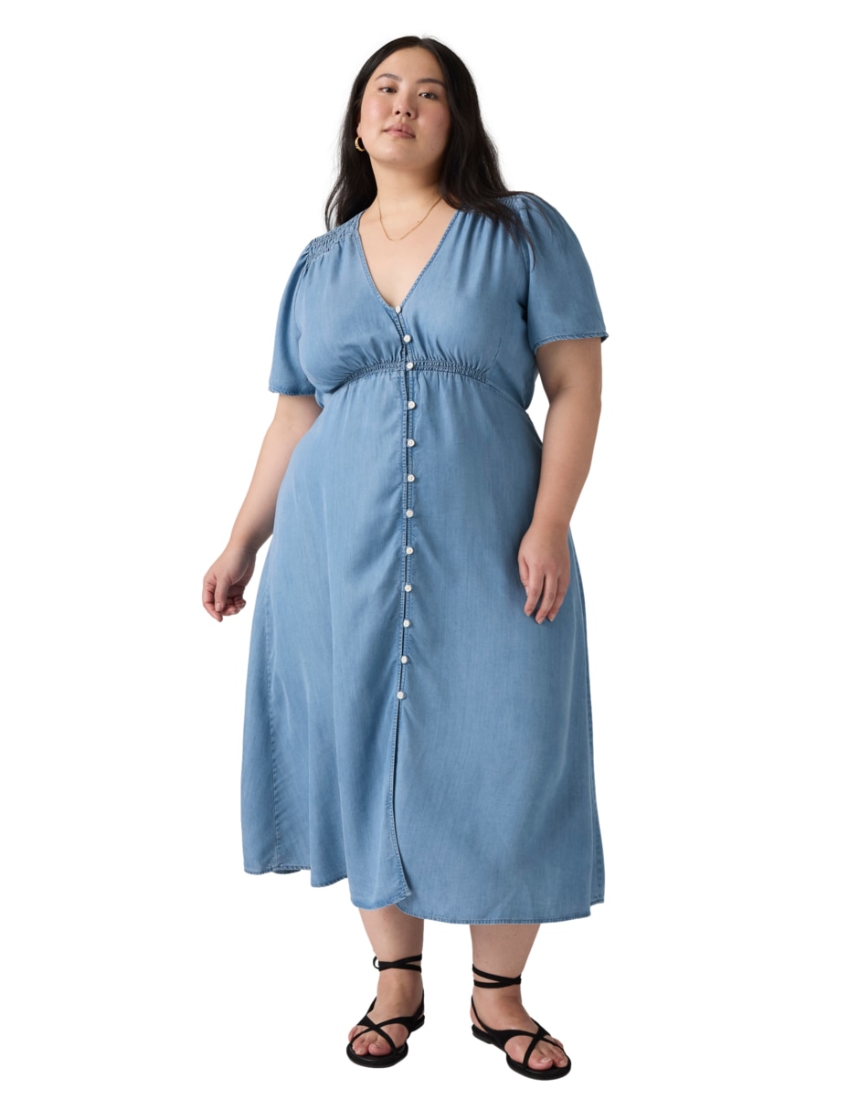 Vestido midi casual para mujer 3
