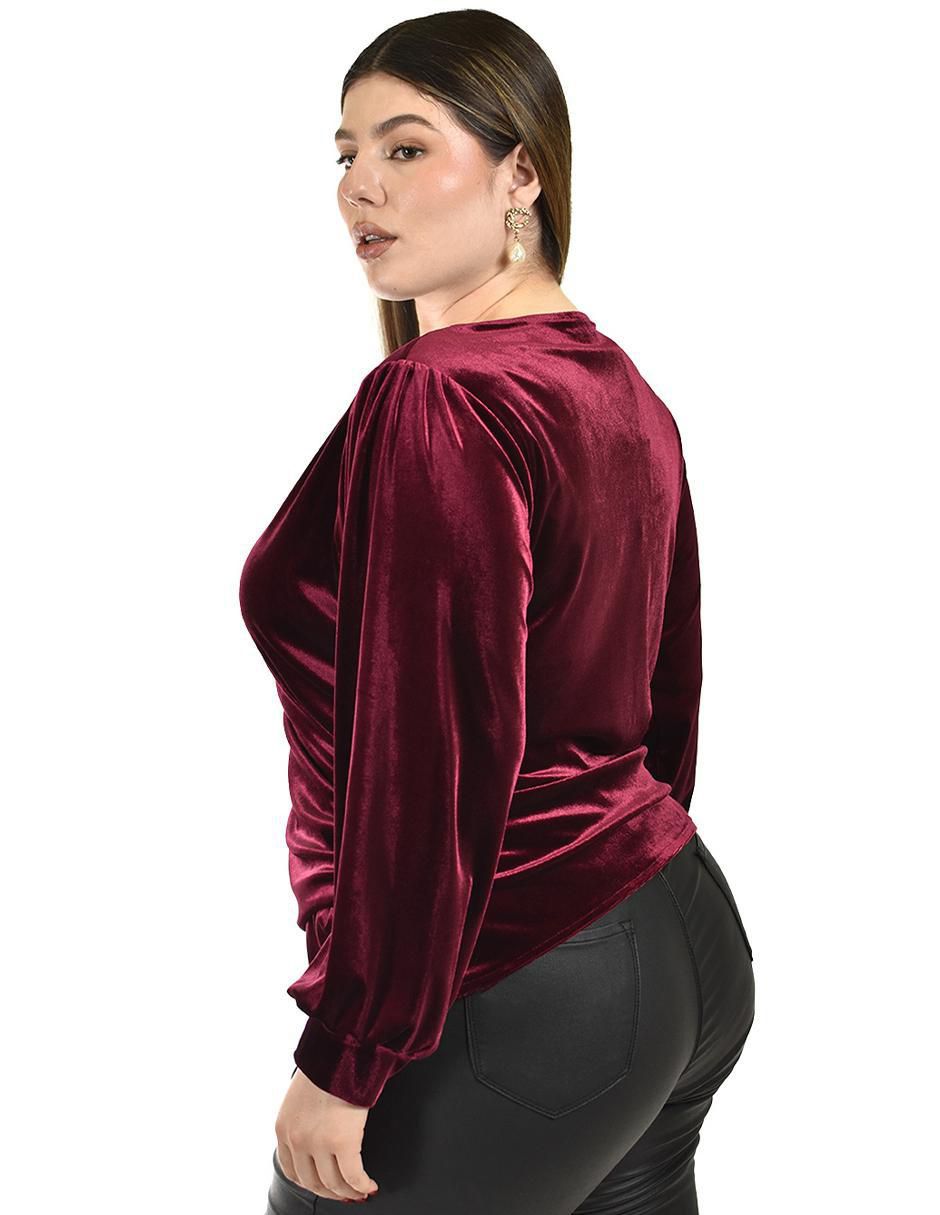 Blusa manga larga para mujer 3