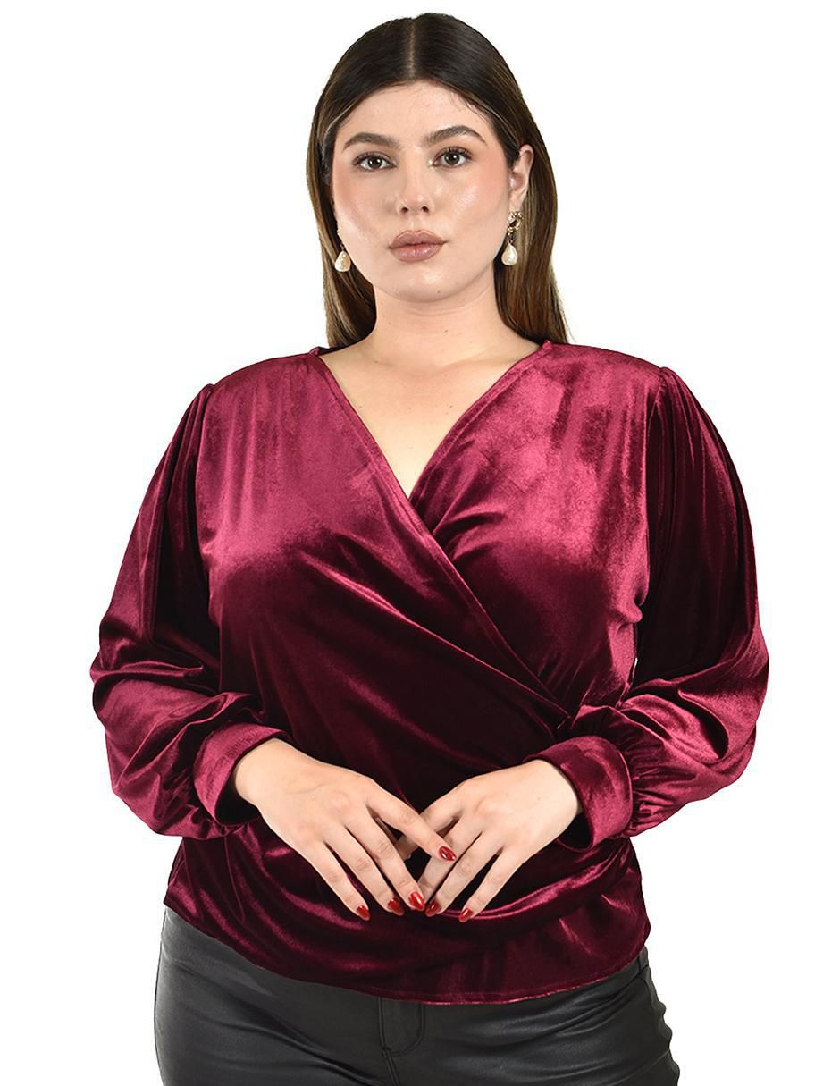 Blusa manga larga para mujer 4