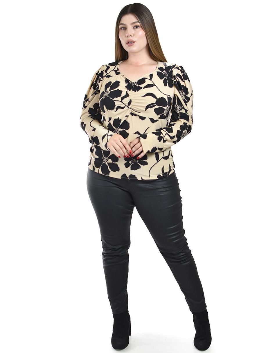 Blusa manga larga para mujer 4