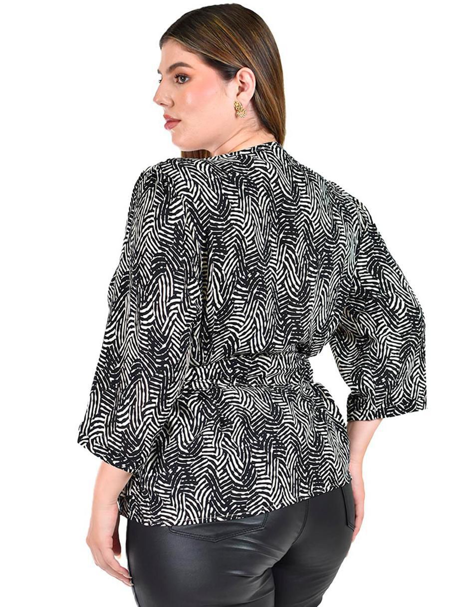 Blusa manga 3/4 para mujer 3