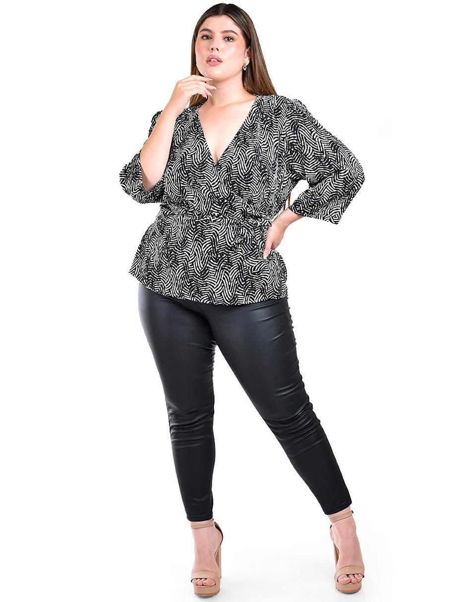 Blusa manga 3/4 para mujer 4