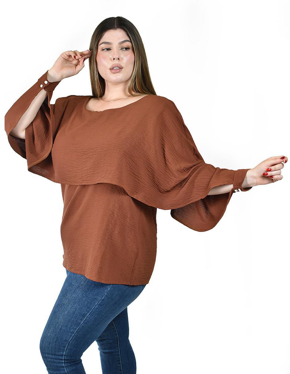 Blusa manga larga para mujer 4