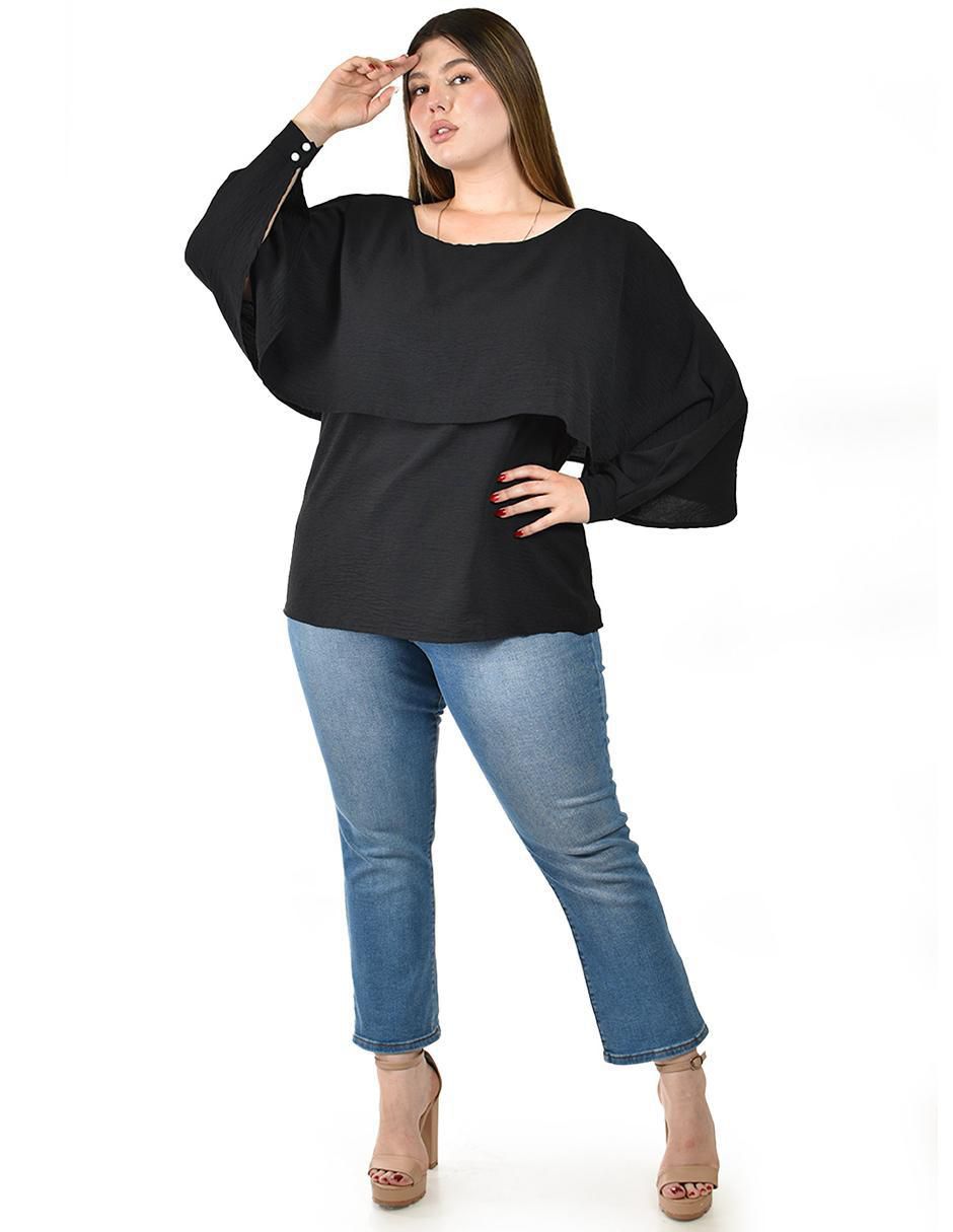 Blusa manga larga para mujer 5