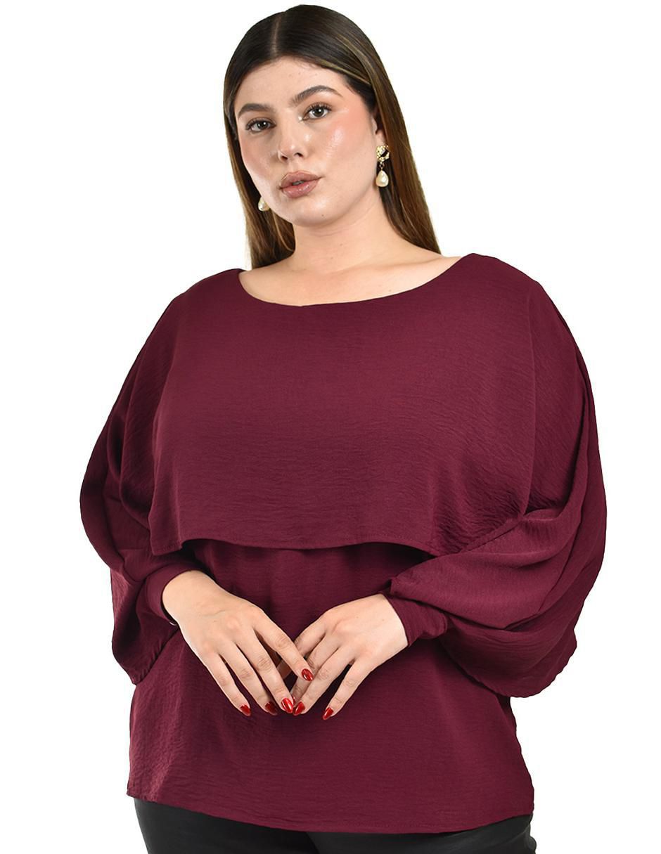Blusa manga larga para mujer 4