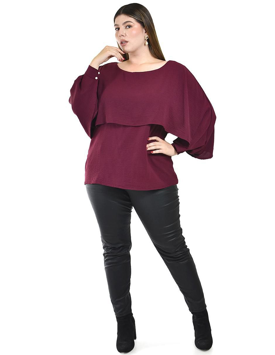 Blusa manga larga para mujer 5