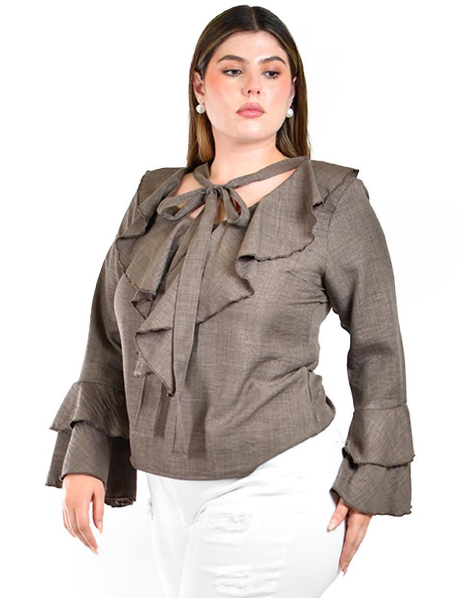 Blusa manga larga para mujer 2