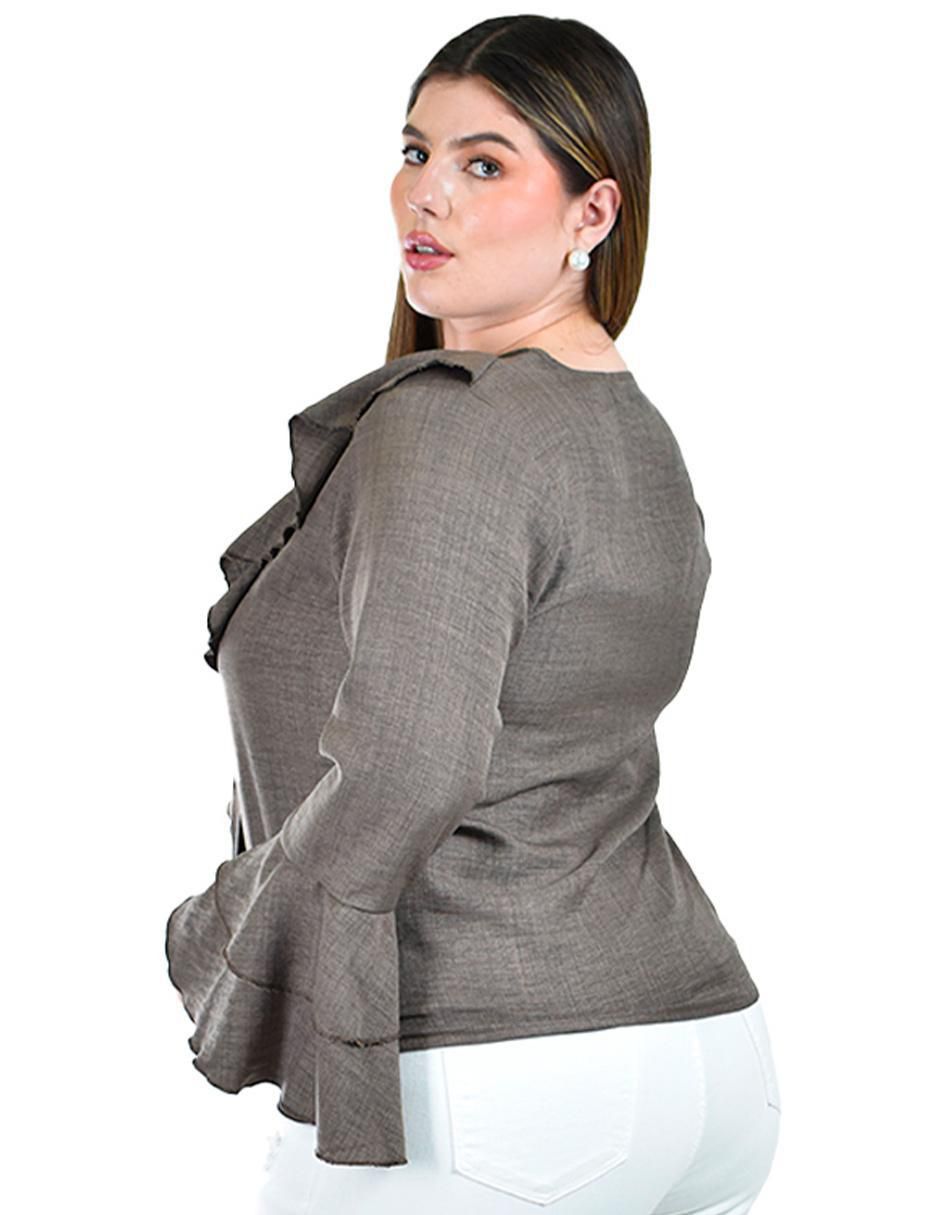 Blusa manga larga para mujer 3