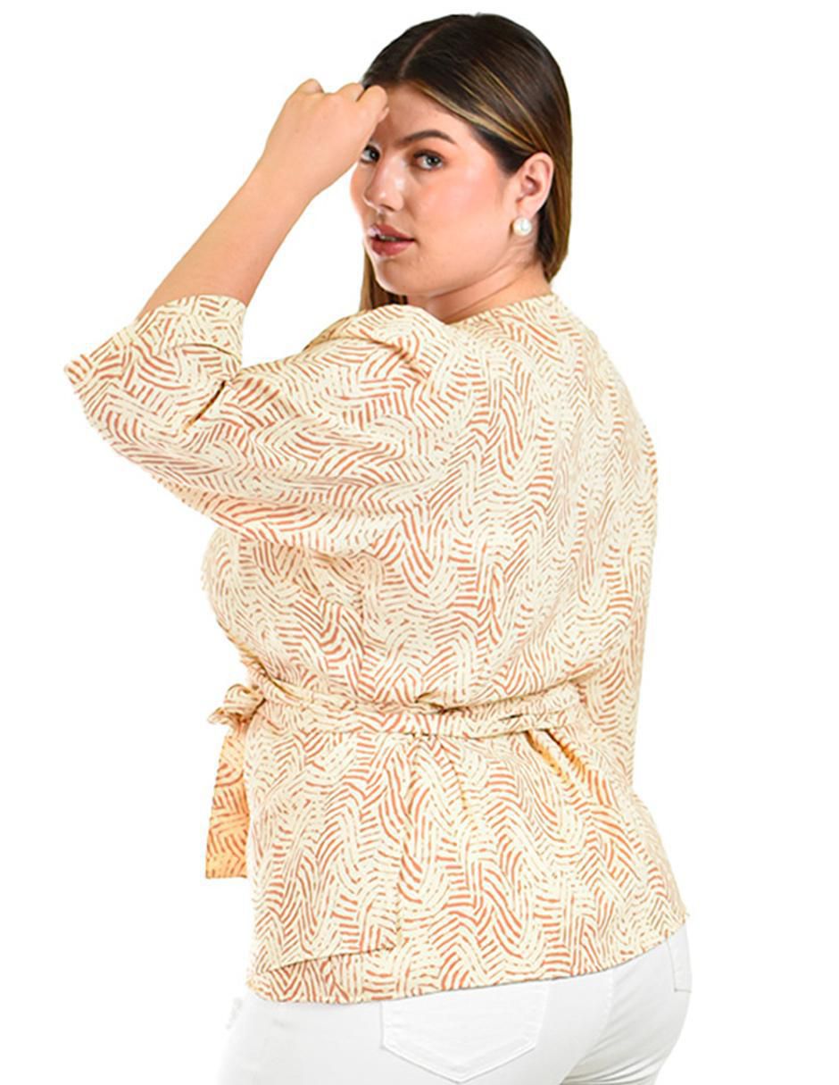 Blusa manga 3/4 para mujer 3