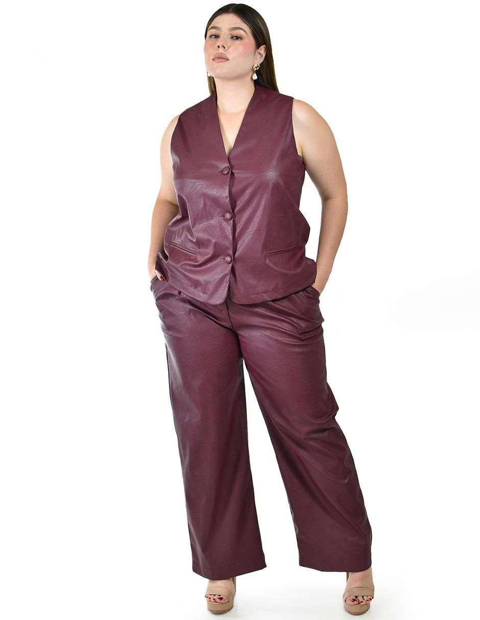 Pantalón de vestir straight para mujer 4