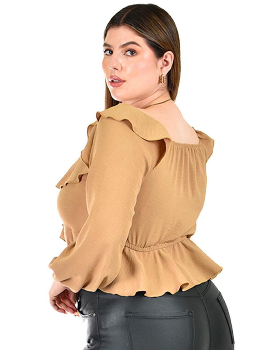 Blusa manga larga para mujer 3