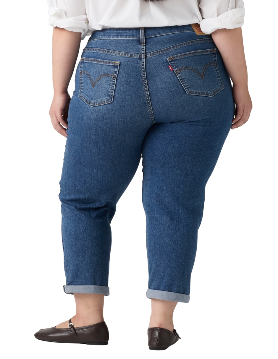 Jeans straight para mujer 4