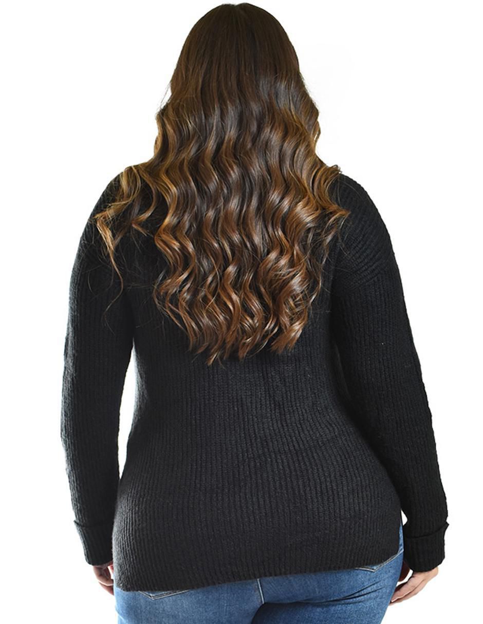 Suéter cuello v para mujer 3