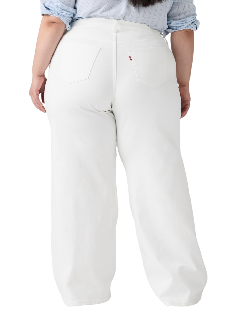 Jeans wide leg 318 para mujer 4