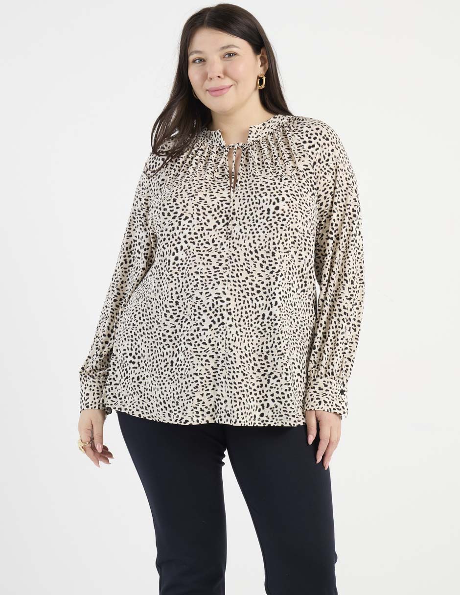 Blusa manga larga para mujer 2