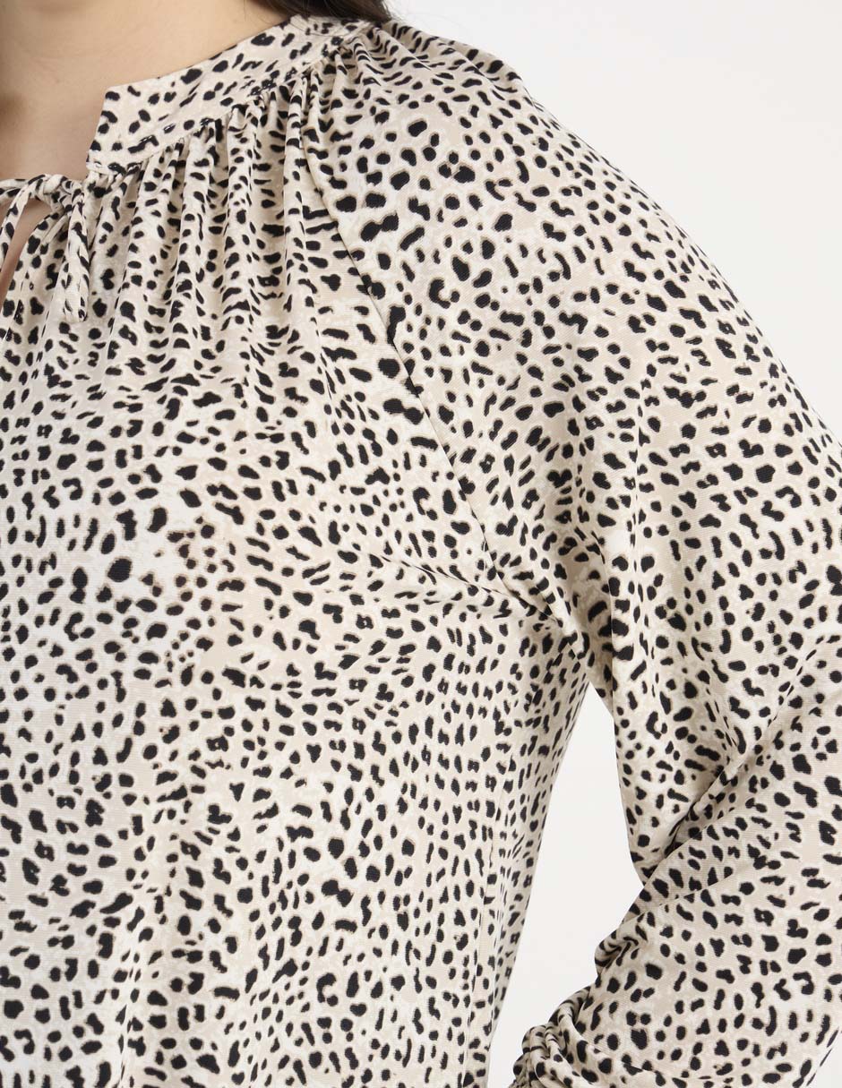 Blusa manga larga para mujer 5