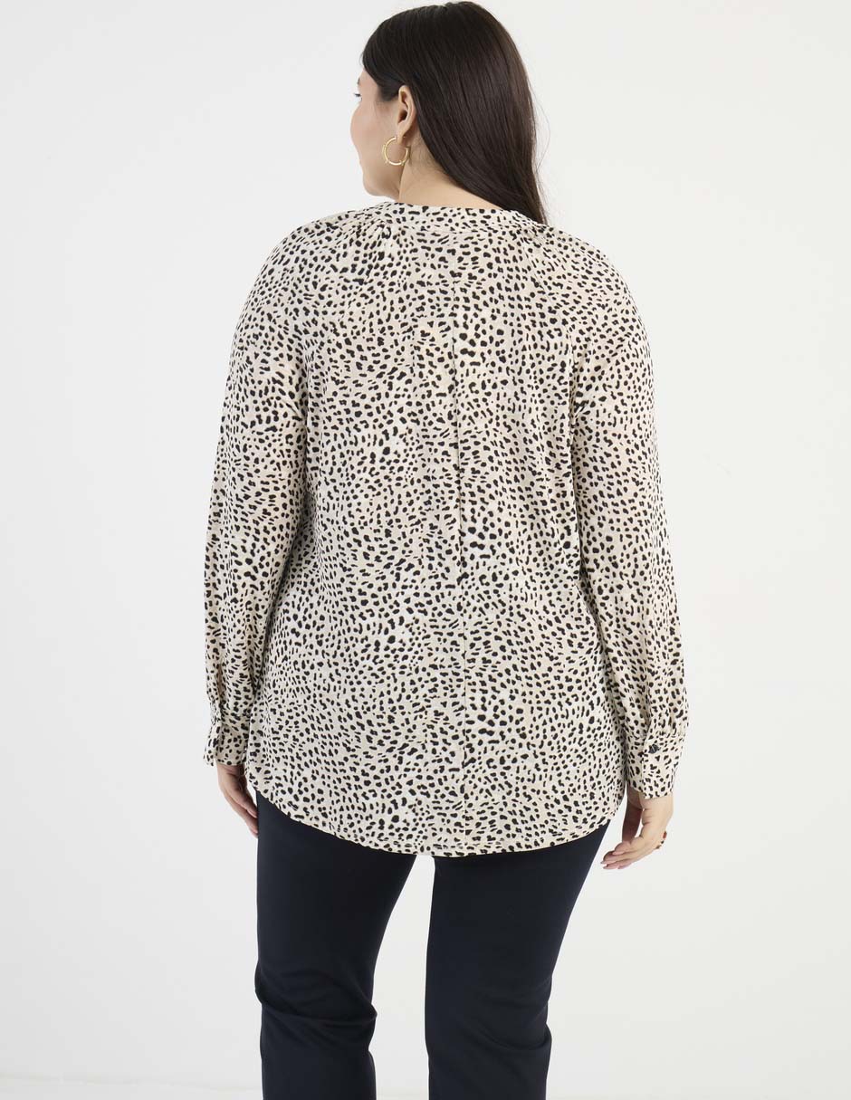 Blusa manga larga para mujer 6