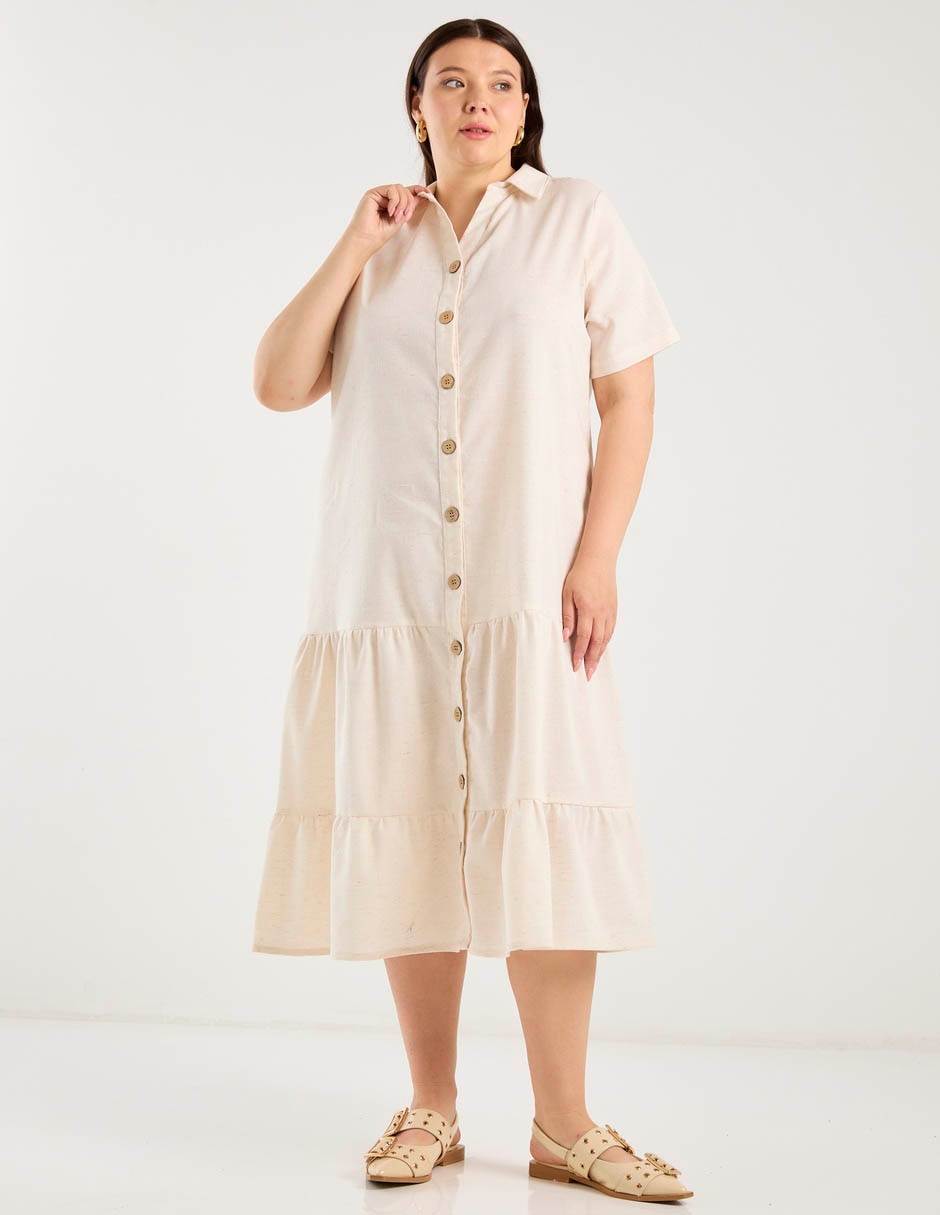 Vestido 3/4 casual para mujer 3