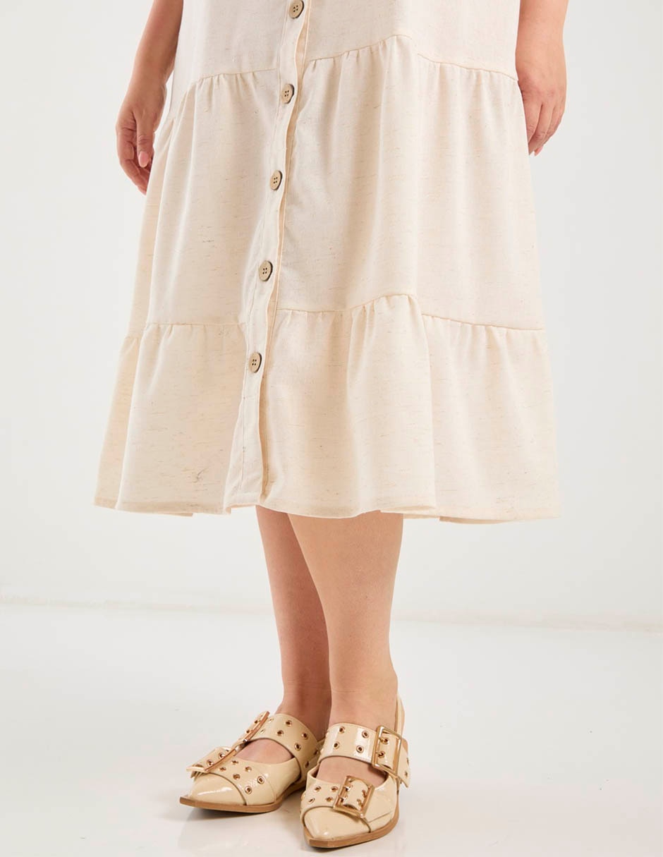 Vestido 3/4 casual para mujer 5
