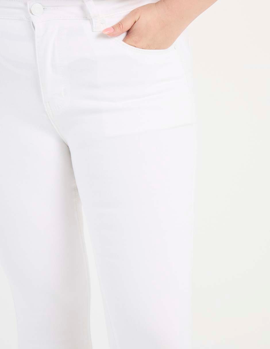 Jeans skinny cintura media para mujer 5