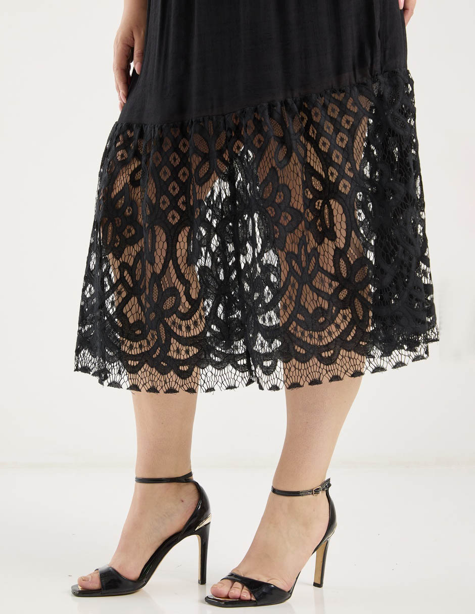 Vestido midi formal para mujer 5