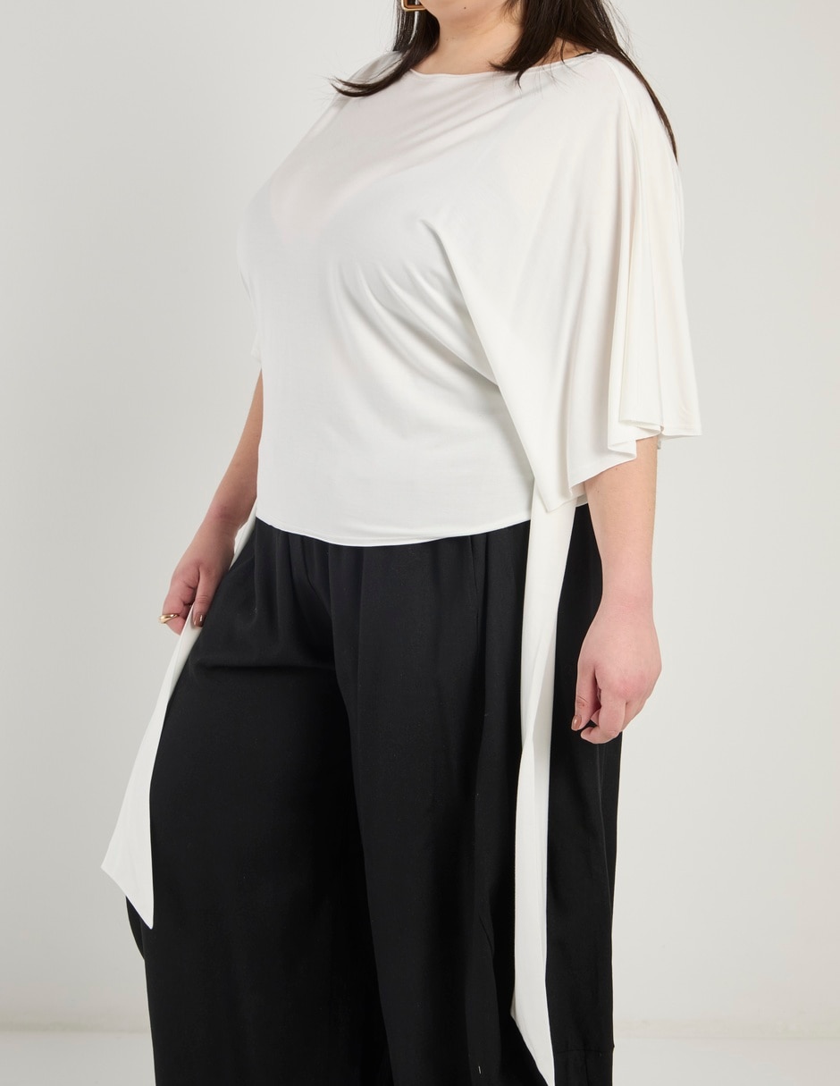 Blusa Map manga al codo para mujer 6