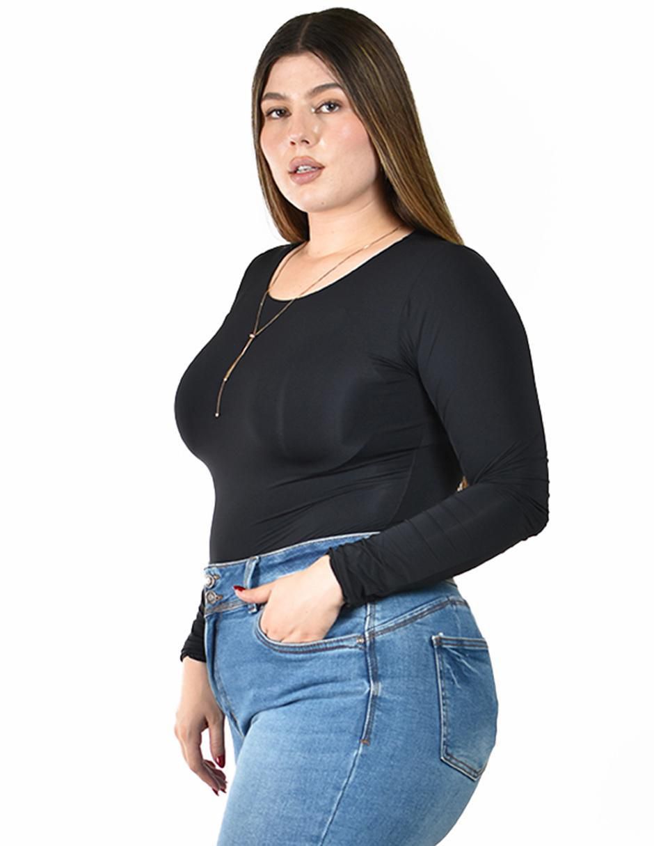 Body cuello redondo para mujer 2