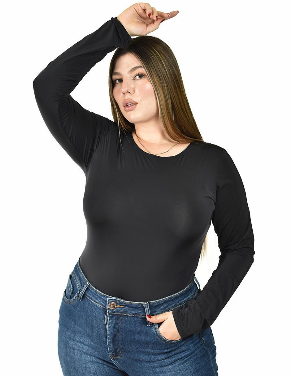 Body cuello redondo escote para mujer 4