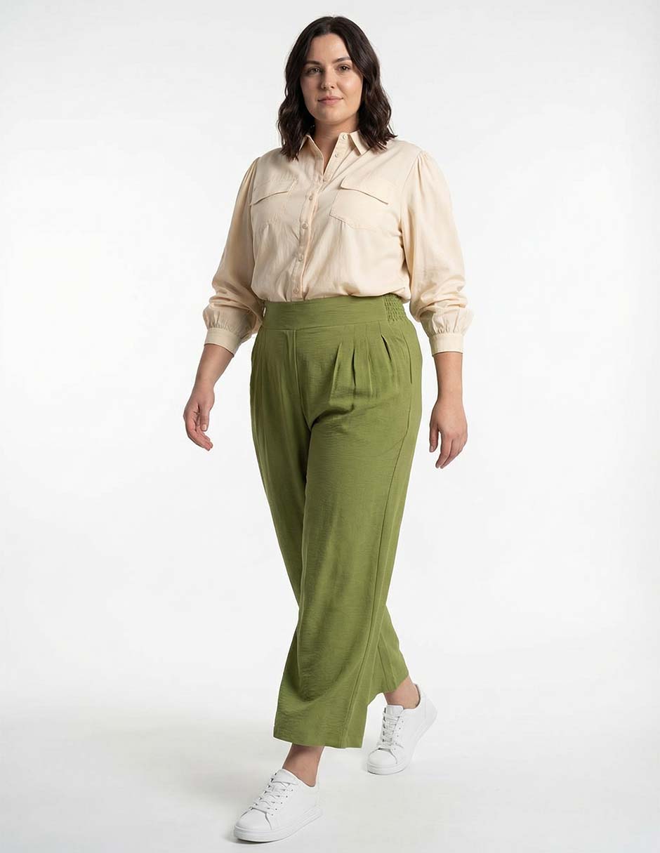 Pantalón coulotte para mujer 3