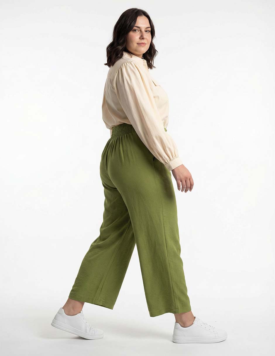 Pantalón coulotte para mujer 4