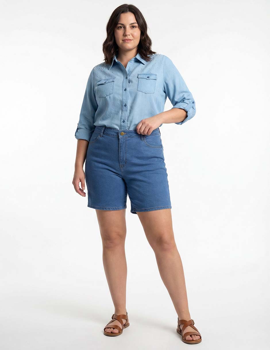 Short de algodón para mujer Short de algodón para mujer