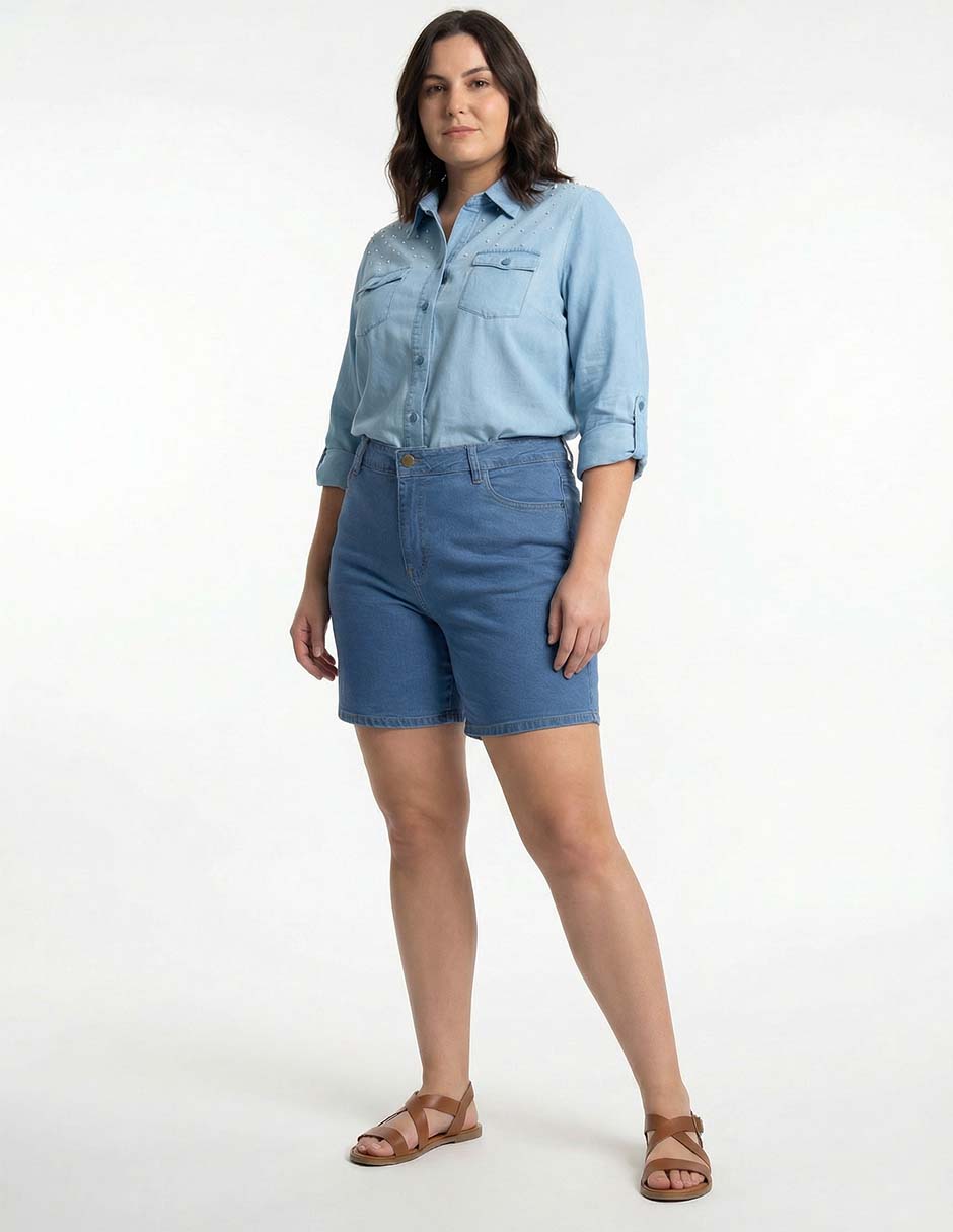 Short de algodón para mujer 3