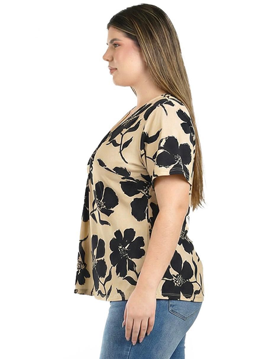 Blusa manga corta para mujer 2