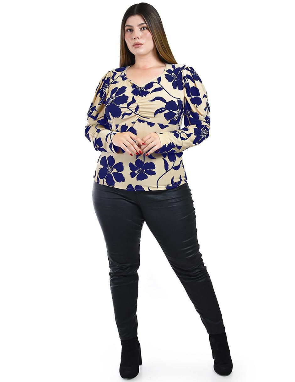 Blusa manga larga para mujer 4