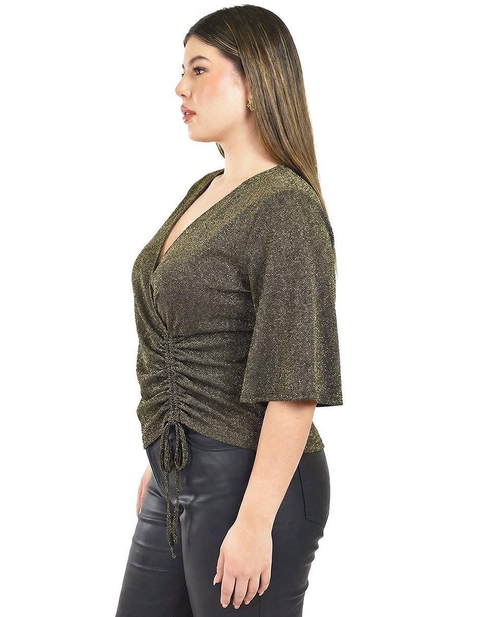 Blusa manga al codo para mujer 2
