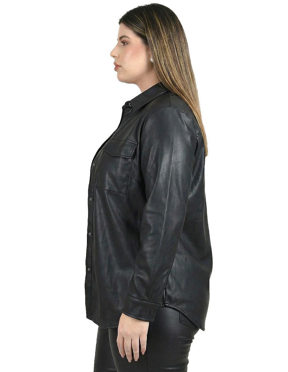 Sobrecamisa manga larga para mujer 2