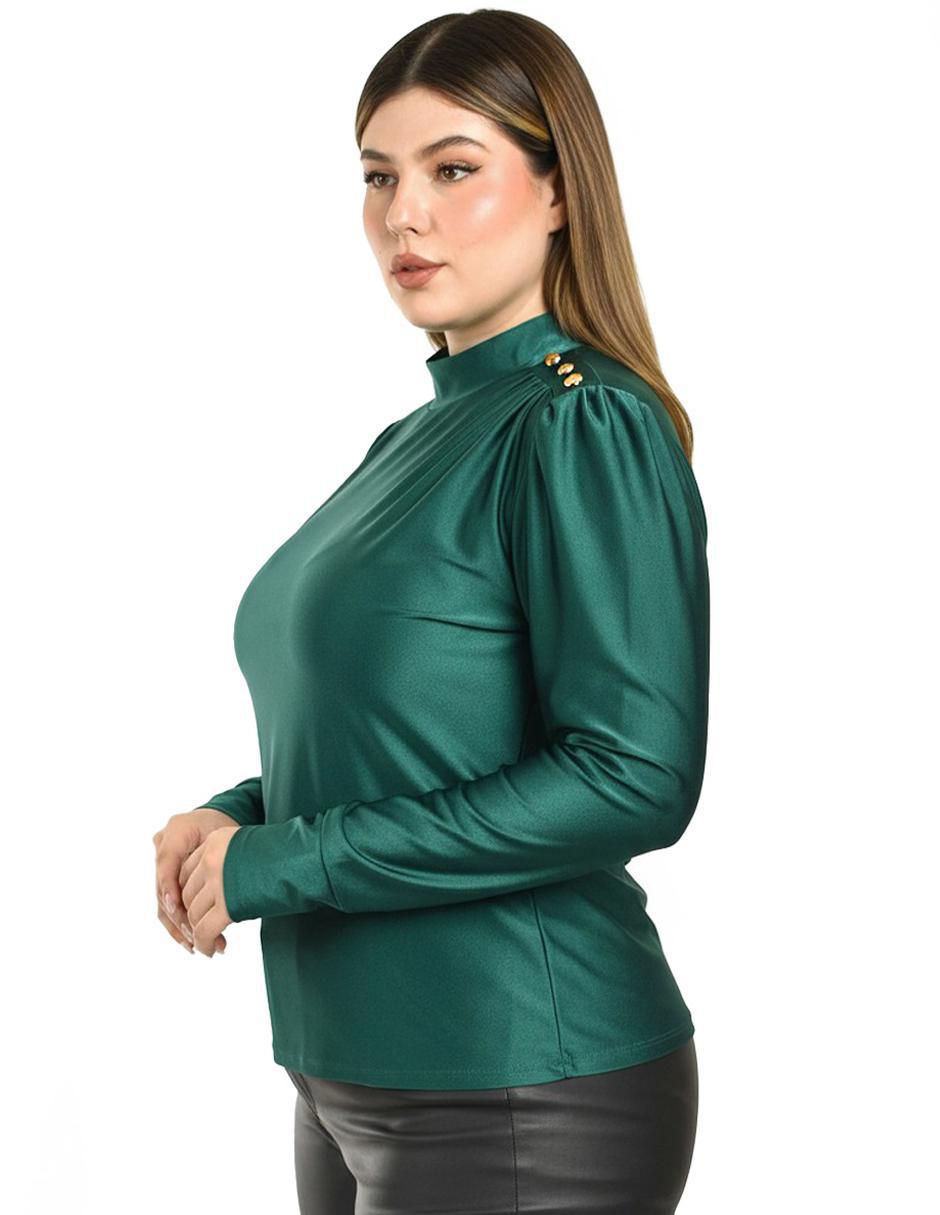 Blusa manga larga para mujer 2