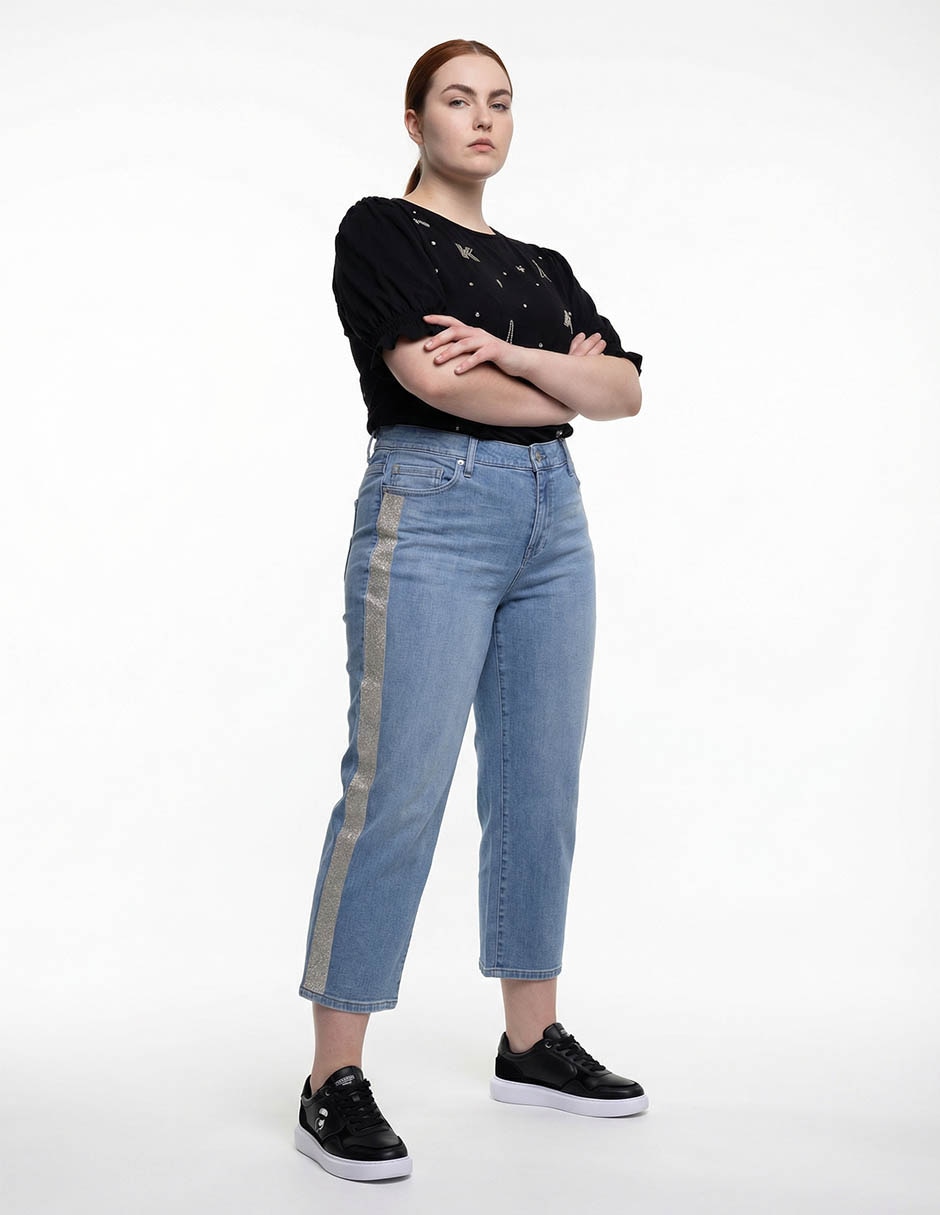 Jeans relajado para mujer 4