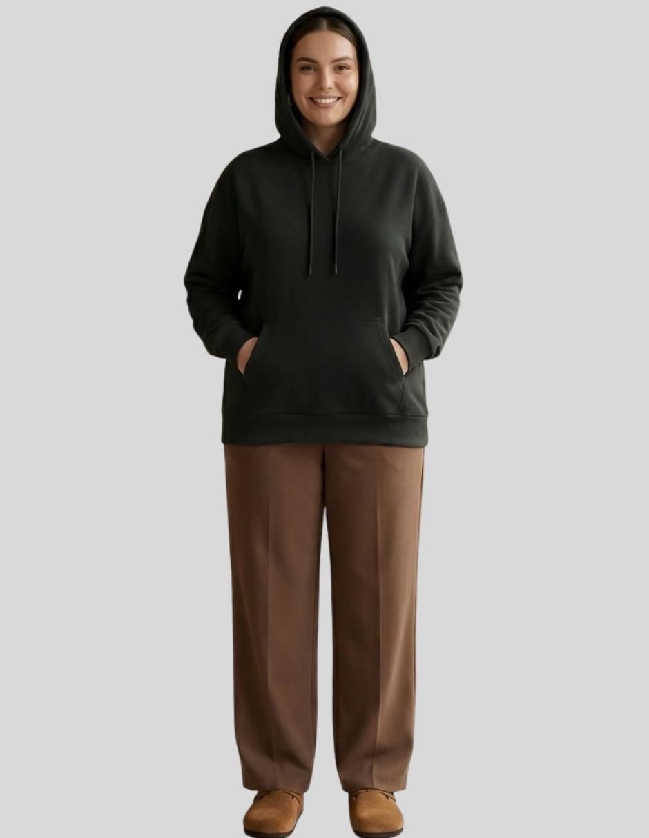 "sudadera" "con" capucha y bolsa malabis "para mujer"
