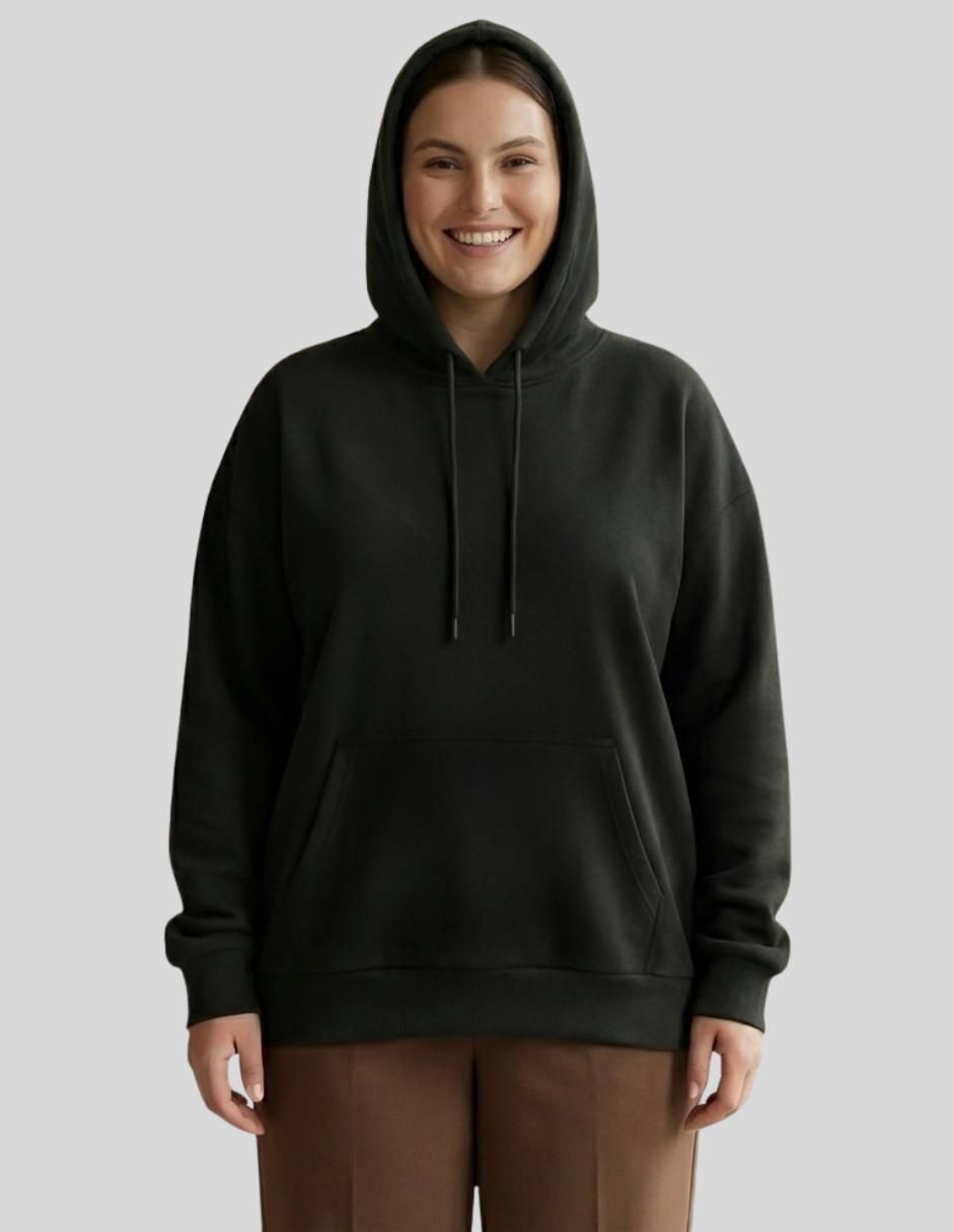 "sudadera" "con" capucha y bolsa malabis "para mujer"
