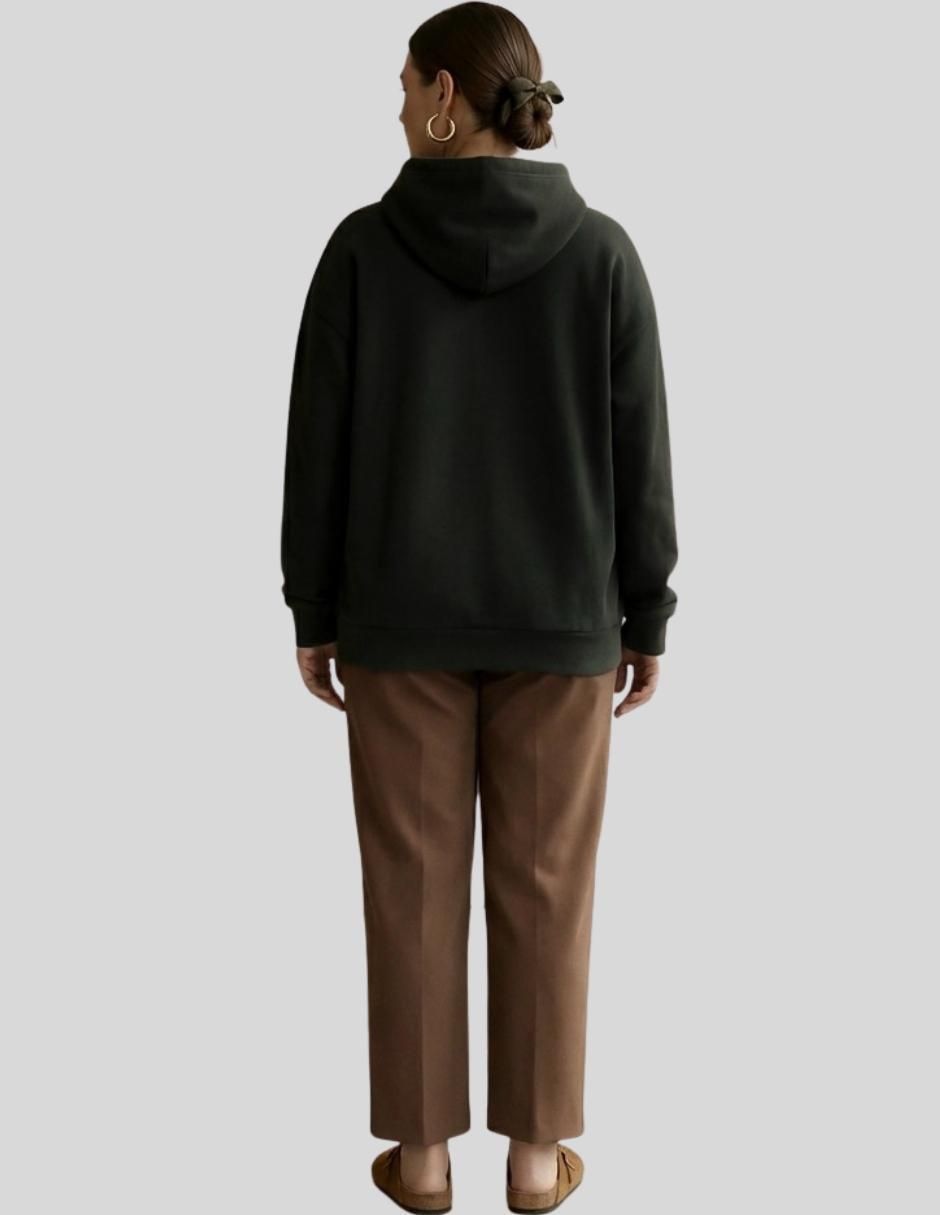 "sudadera" "con" capucha y bolsa malabis "para mujer"