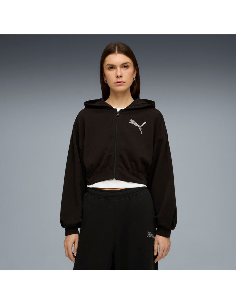 Sudadera con capucha Essentials Graphic para mujer